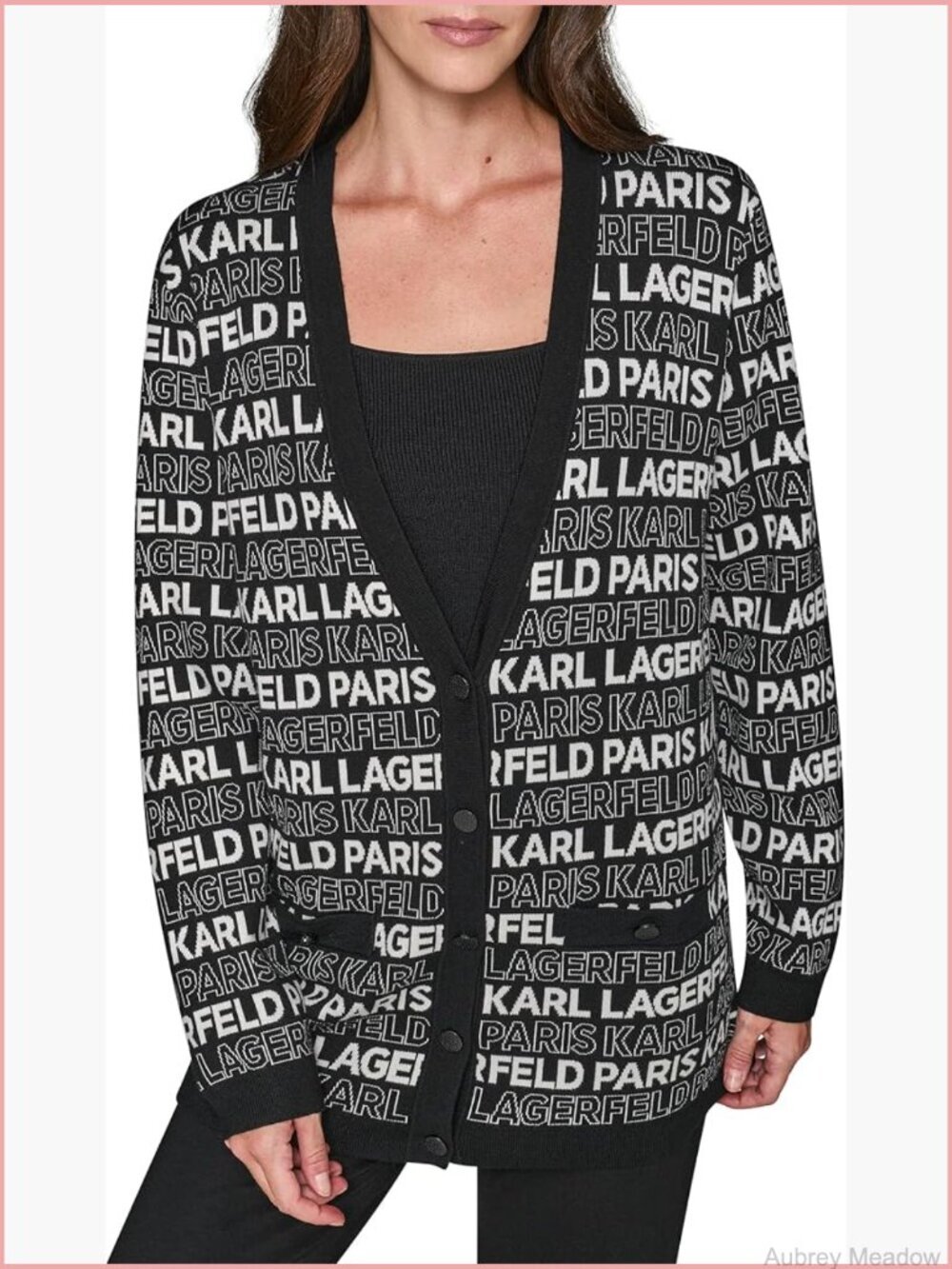 Long Sleeve V-Neck Oversized Cardigan Sweater